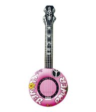 Oppustelig banjo pink