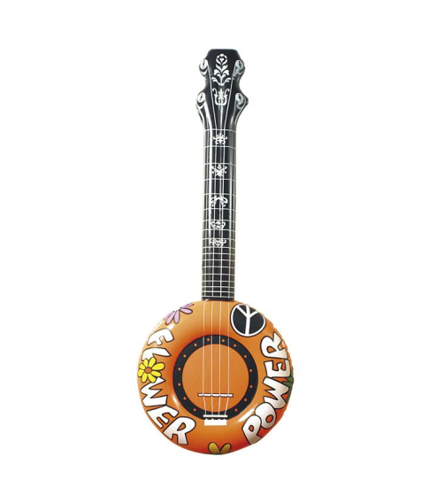 Oppustelig banjo orange