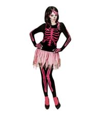 Pink Skeleton kostume