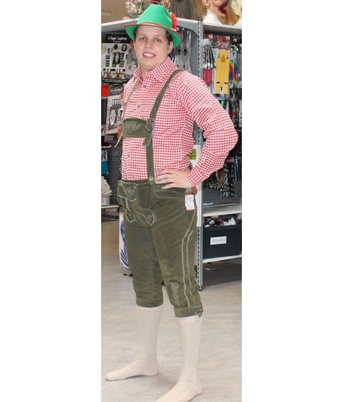 Ægte lederhosen, grønne