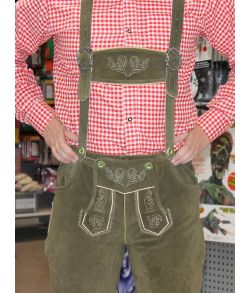 Ægte lederhosen, grønne