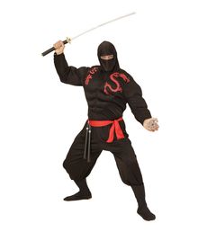 Muskel Ninja kostume