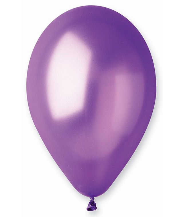 Lilla ballon, metallic