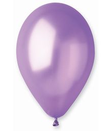 Lavendel ballon, metallic