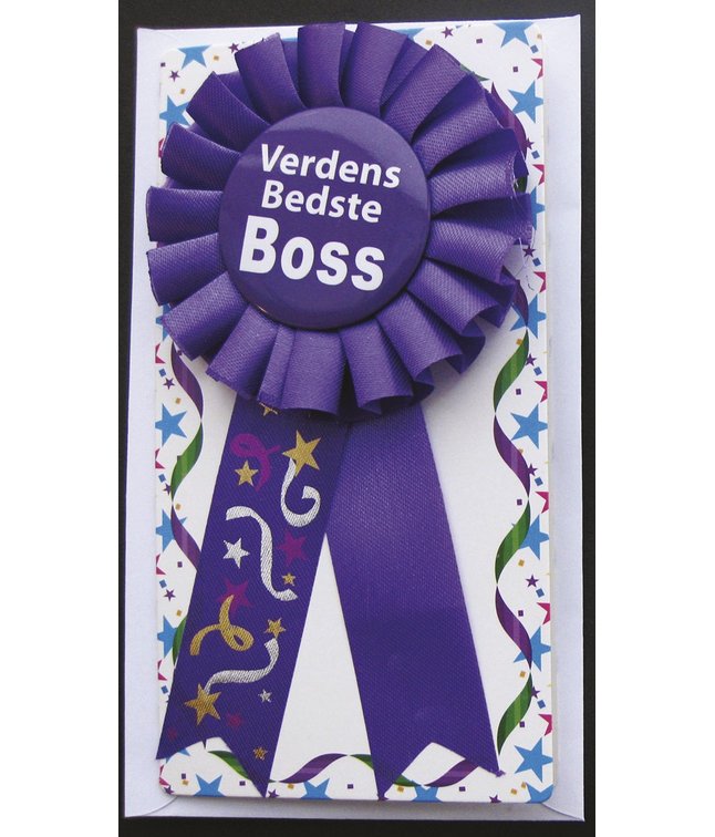 Rosette Verdens Bedste Boss