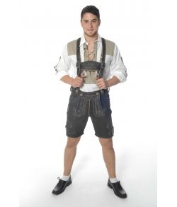 Ægte lederhosen, kort brun