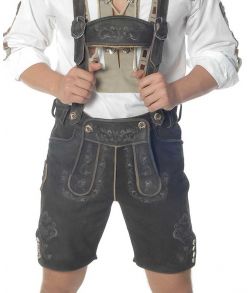 Ægte lederhosen, kort brun