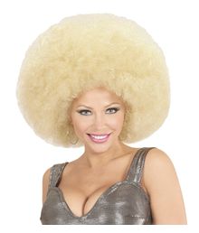 Blond afroparyk, stor