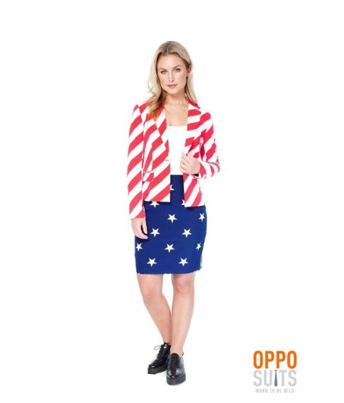 OppoSuit Miss American Woman