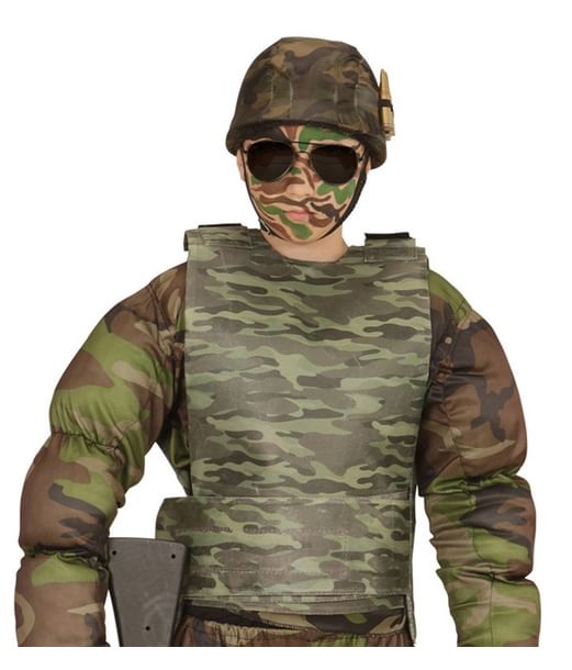 Camouflage vest