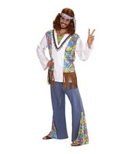 Woodstock Hippie kostume til voksne