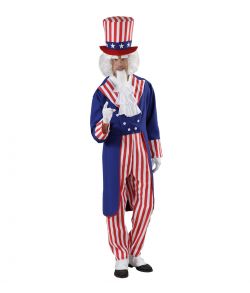 Uncle Sam - USA kostume til voksne