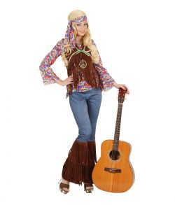 Kvinde Hippie kostume til voksne