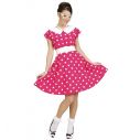 50s Lady kostume, pink