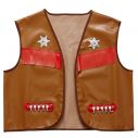 Brun Cowboyvest til voksne