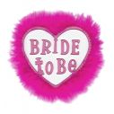 Hvid bride to be broche