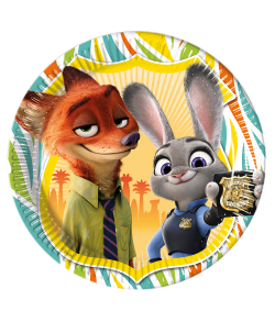 Zootropolis tallerkner