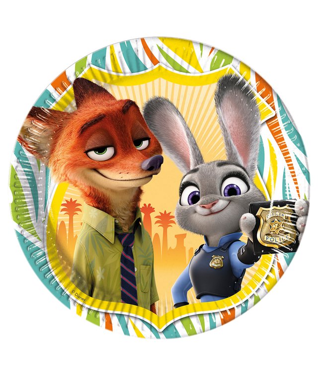 Zootropolis tallerkner