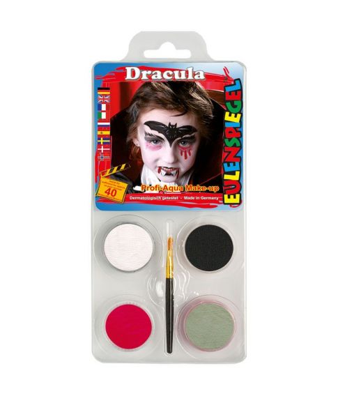 Dracula makeup fra Eulenspiegel.