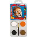 Tiger makeup fra Eulenspiegel.