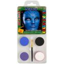 Avatar makeup fra Eulenspiegel.