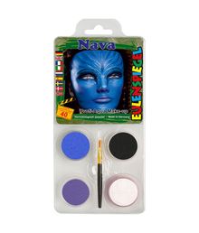 Avatar makeup fra Eulenspiegel.