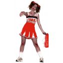 Zombie Cheerleader kostume til halloween