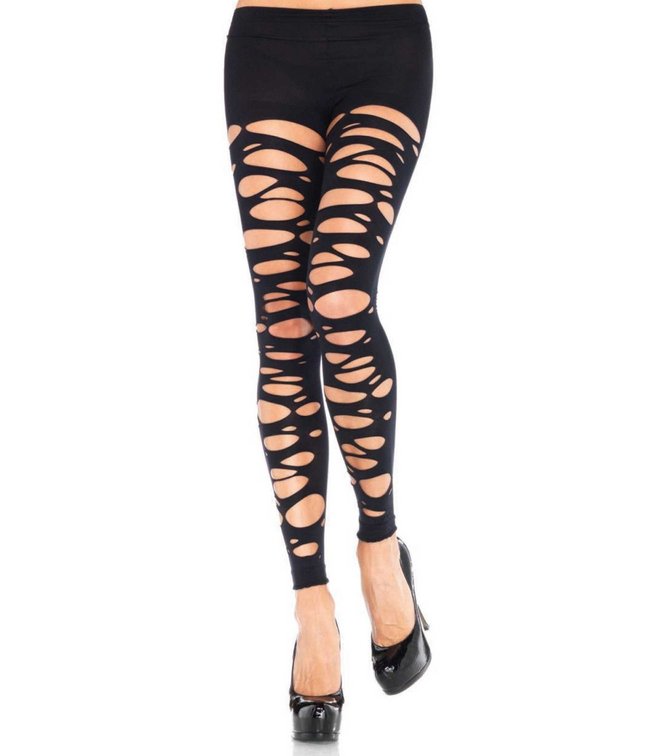 Revet leggings sorte