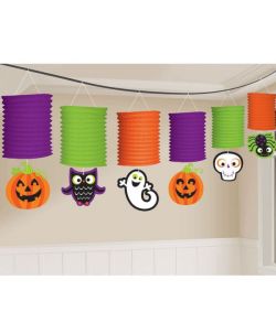 Halloween papir lanterne guirlande