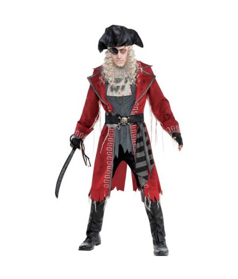 Zombie Pirate Captain kostume