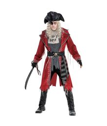 Zombie Pirate Captain kostume