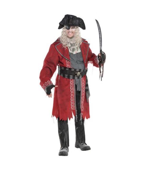 Zombie Pirate Captain kostume