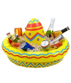 Oppustelig sombrero cooler