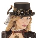 Steampunk hat med briller.