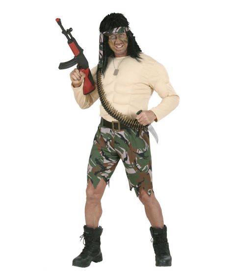 Rambo kostume