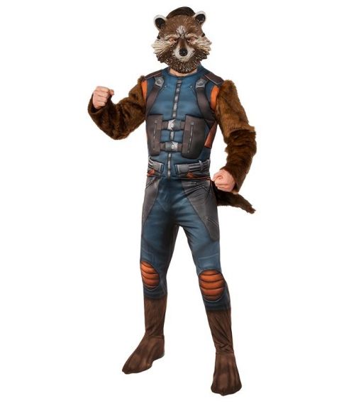 Rocket Raccoon kostume til voksne.