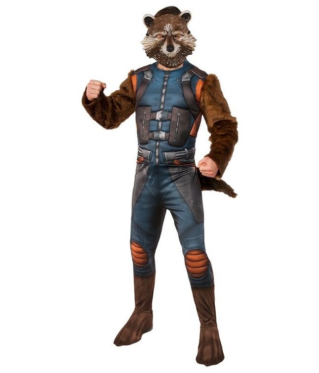 Rocket Raccoon kostume til voksne.