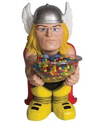 Thor figur med slik skål.