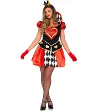 Billigt Queen of Hearts kostume.