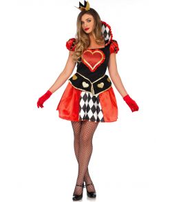 Billigt Queen of Hearts kostume.