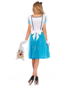 Klassisk Alice i Eventyrland kostume.