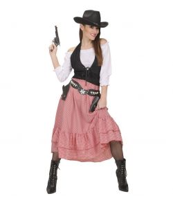 Cowgirl kostume.