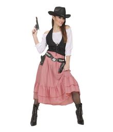 Cowgirl kostume.