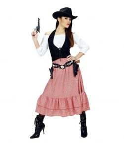 Cowgirl kostume.