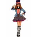 Ravishing Mad Hatter kostume til damer.