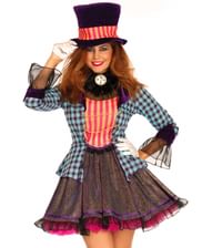 Ravishing Mad Hatter kostume til damer.