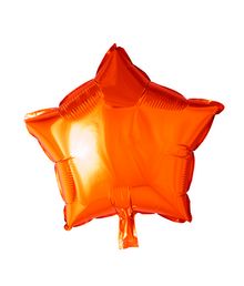 Orange folieballon, Stjerne