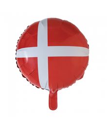 Folieballon Dannebrog