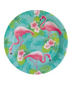 Flamingo Paradise tallerken 23 cm