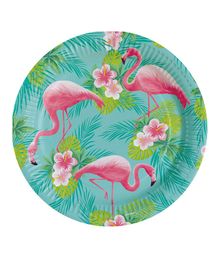 Flamingo Paradise tallerken 23 cm